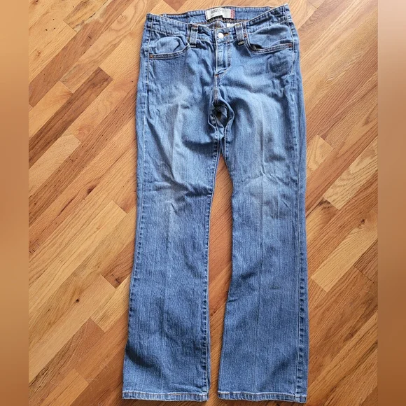 Levi's Women's 525 Bootcut Jeans Sz 8M Y2k Perfect Waist Midrise - Picture 3 of 6